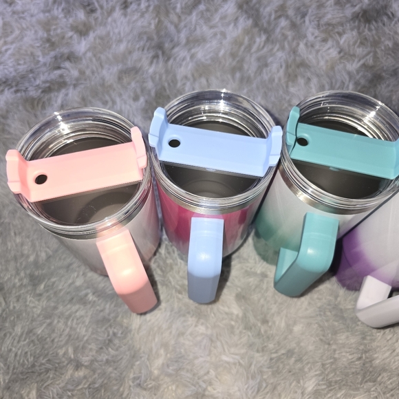✨️Stainless Steel 40oz Ombre Sparkle Tumbers (BRAND NEW)✨️ - Picture 6 of 7